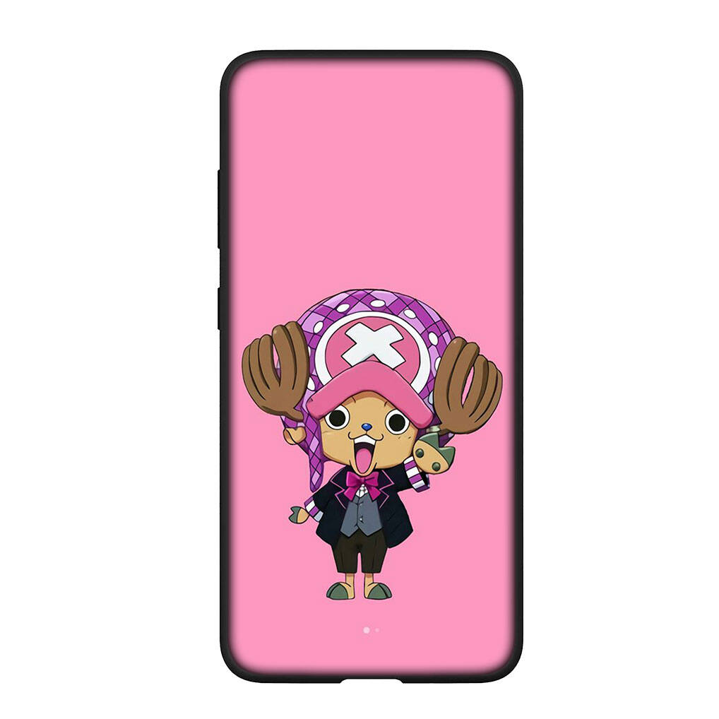 For Samsung Galaxy S25 S24 S23 S22 Ultra FE Plus A37 A57 A56 A55 A06 A16 A15 A36 A26 A35 A05 A25 A54 A34 Phone Case Anime One Piece Luffy Tony Chopper