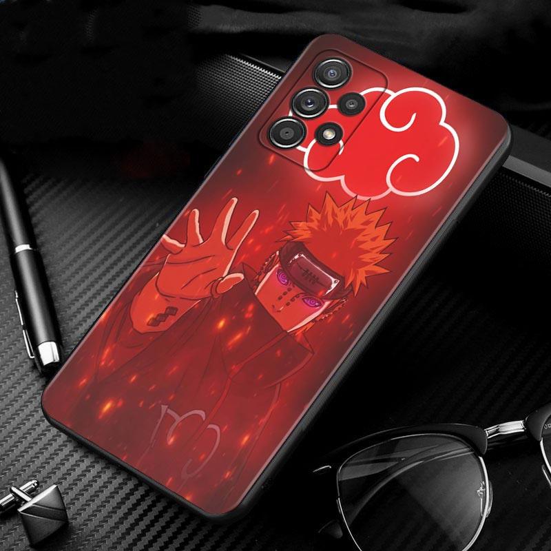 

Акацуки Наруто аниме чехол для телефона для Samsung Galaxy A12 A 12 A52 A51 A71 A72 A11 A13 A02s A02 A32 A31 A21s A52s чехол принципиально Samsung A72 5G