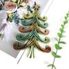 Diy Crystal Drop Glue Aromatherapy Gypsum Abrasive Three-dimensional Christmas Tree Decor Ornament Pendant Silicone Mold