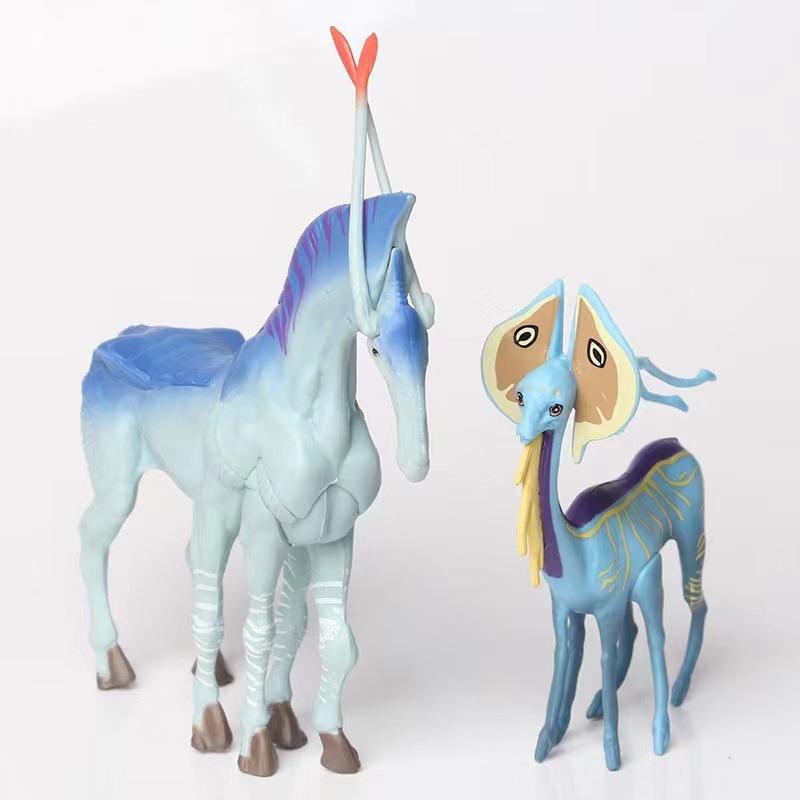 6 Pezzi Film Avatar Fuoco&Cenere Neytiri & Jake Action Figures Modello Giocattoli Decorazione Torta da Scrivania Giocattolo Film Gadget Regalo di Compleanno