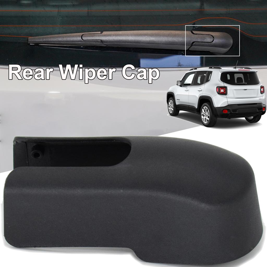 Windshield Windscreen Wiper Arm Nut Cap Cover Tailgate Tail Door Protector For Jeep Renegade 2015 2016 2017 2018 2019 2020 2021