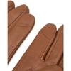 DakS Men S claSSic Logo Leather gloveS Brown Dcgv6f002w2