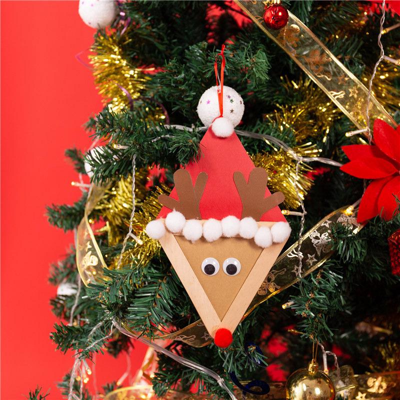 DIY Handmade Christmas Ornaments Kit for Kids - Kindergarten Hanging Decorations & Craft Supplies