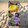 Comic Hunter X Hunter Towel Beach Towel Travel Lightweight Skin Friendly for Pool Beach Camping Cruise Summer