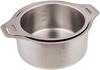 Wahei Freiz Tsubame-Sanjo Detachable Handle Pot Set (2 Pieces): 14cm & 16cm, Stainless Steel, IH Compatible, EM-028