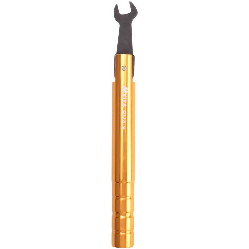 

AEE2-Mxita SMA Torque Wrench RF Connector Opening Electrommunication Coax Adapter Convertor Straight Goldplated Spanner