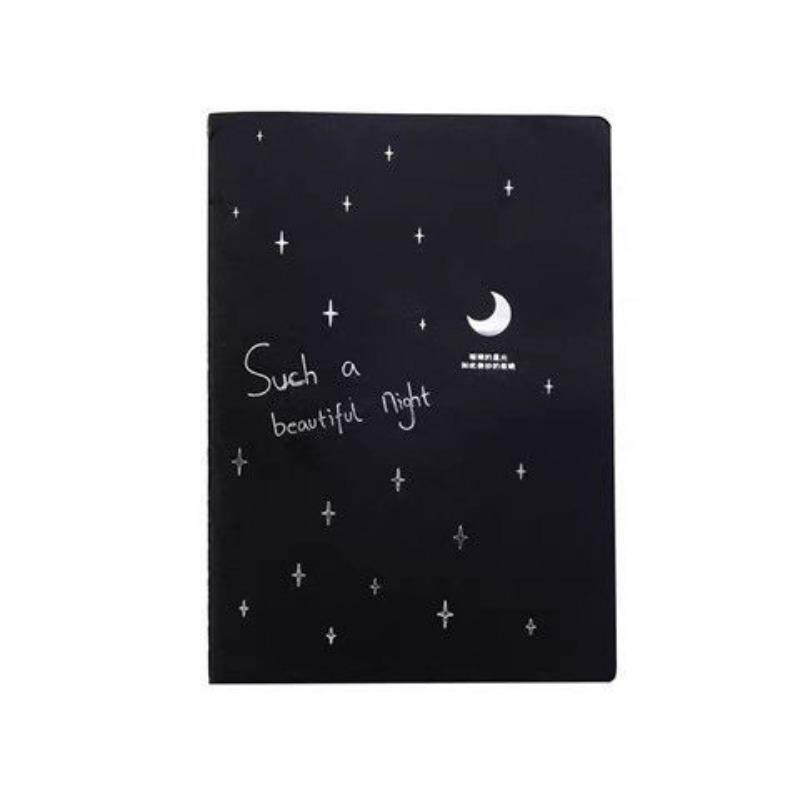 

Черная бумага Чисто черный Пустая внутренняя страница Черный картон Книга для рисования Студент DIY Креативный Граффити Справочник Оптом 1pcs чёрный