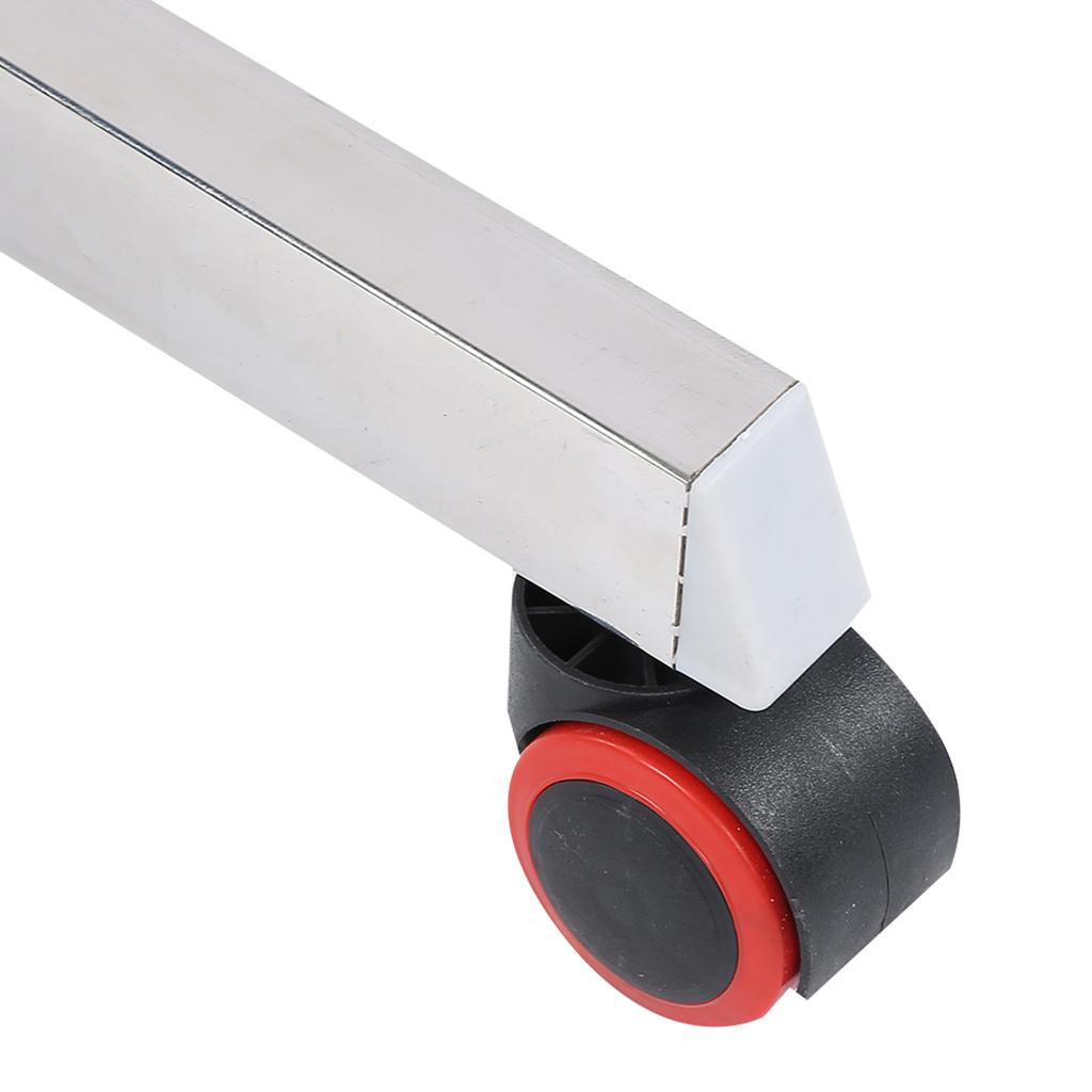 Adjustable IV Pole Stainless Steel IV Drip Stand Infusion Holder with 2 Hooks & Wheels for Home Clinic