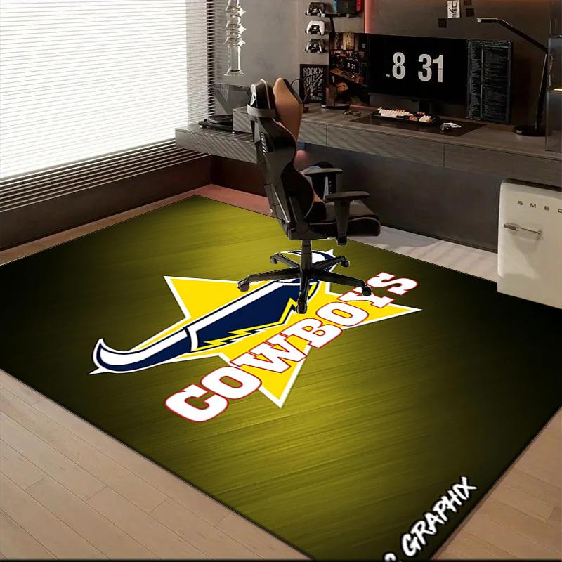 North Queensland Rugby Rug Office Floor Mat - Machine Washable for Bedroom, bedroom, livingroom, Room Decor Fan Gifts Christmas