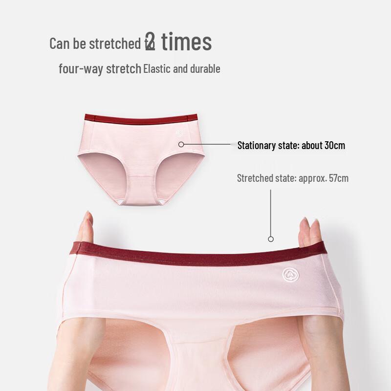 MaoRen 10A Antibacterial Cotton Briefs for Teen Girls