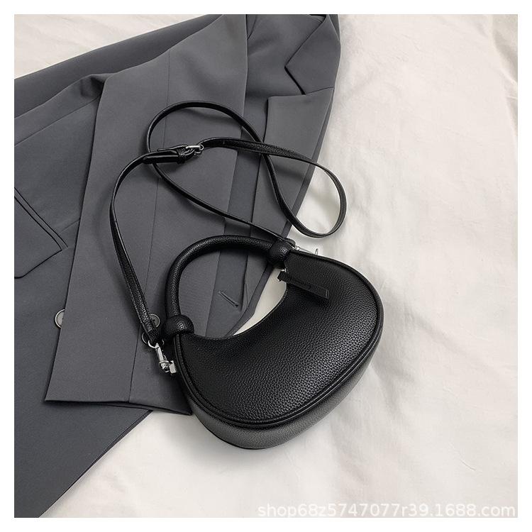 2025 new niche design light luxury bag women's Sen Meng trendy fashion sense underarm bag shoulder messenger bag