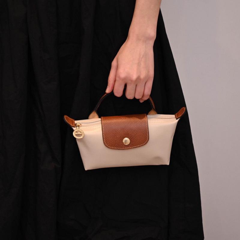 Damska torebka pierożek: Mini torebka crossbody, torebka na telefon komórkowy do ręki i portmonetka na monety