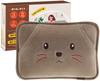 BOTISONE Rechargeable Hot Water Bottle [New Winter 2025 Release, Large Size 34x26cm, 12H Long-lasting Heat Retention] 15-Minute Fast Charging, Eco-Fri