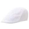 Cappello imitazione cotone e lino berretto forward uomo primavera estate berretto traspirante cappello newsboy moda