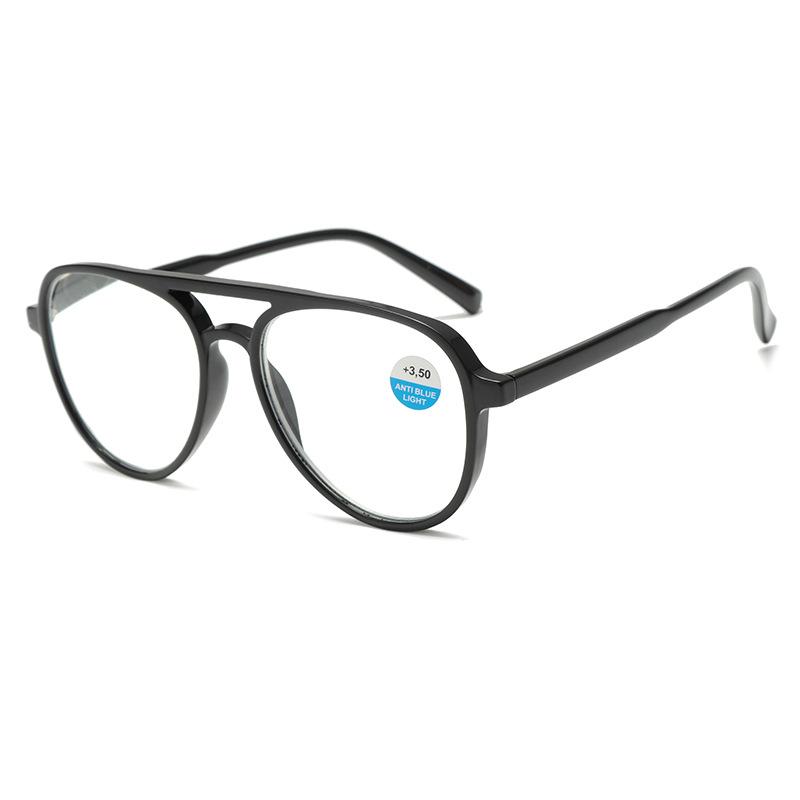 

2025 Авиационные очки для чтения для женщин и мужчин, модные винтажные очки против синего света, пресбиопические очки, очки по рецепту +1,0 ~ +4,0 +150