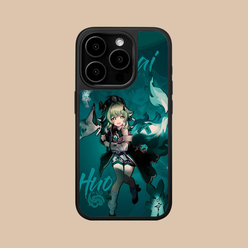 HSR Huohuo Matte Surface  Mobile Phone Case for iPhone 17 16 15 14 13 12 11 Air Pro Max Plus Colorful Cover