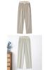 Spring/Summer 2026 Women's Versatile Casual Pants: Loose Straight-Leg, Elastic Waist, Perfect for Middle-aged & Elderly Moms