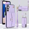 Crossbody Shoulder Strap Wallet Credit Card Solt Case for Samsung Galaxy A14 A54 A53 A73 A13 A52 S23 Ultra S22 Plus S21 Cover