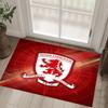 Middlesbrough Design Crystal Velvet Carpet Cozy Non?Slip Printed Rug For Bedroom Living Room Entrance