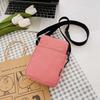 Women's Ultra-Light Crossbody Canvas Bag - Compact Summer Mobile Phone Carrier