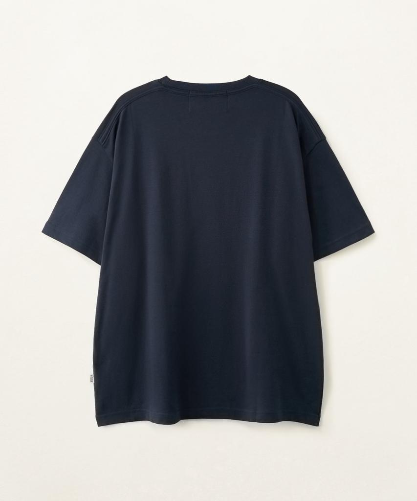 Seteo Apero Logo Pocket Short Sleeve T-Shirt Navy