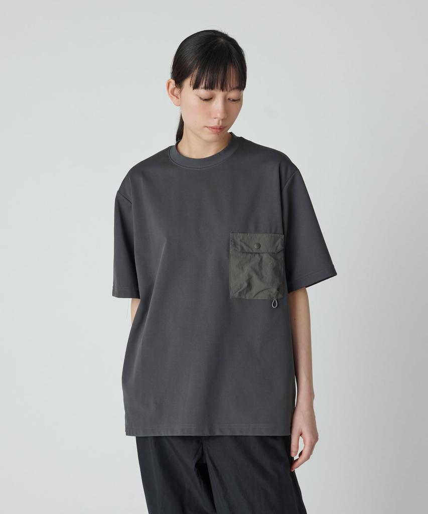 Insect Shield size Festival Camping Outdoor [Snow Peak] T-Shirt T-Shirt MCHARCOALTS-25SU001