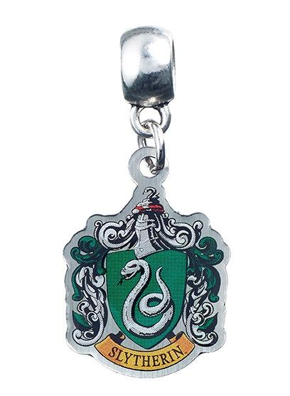 Harry Potter Slytherin Crest Slider Charm Silver