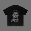Unisex tričko Ronaldo s velkou hlavou, Vintage unisex tričko Ronaldo, Unisex fotbalové tričko