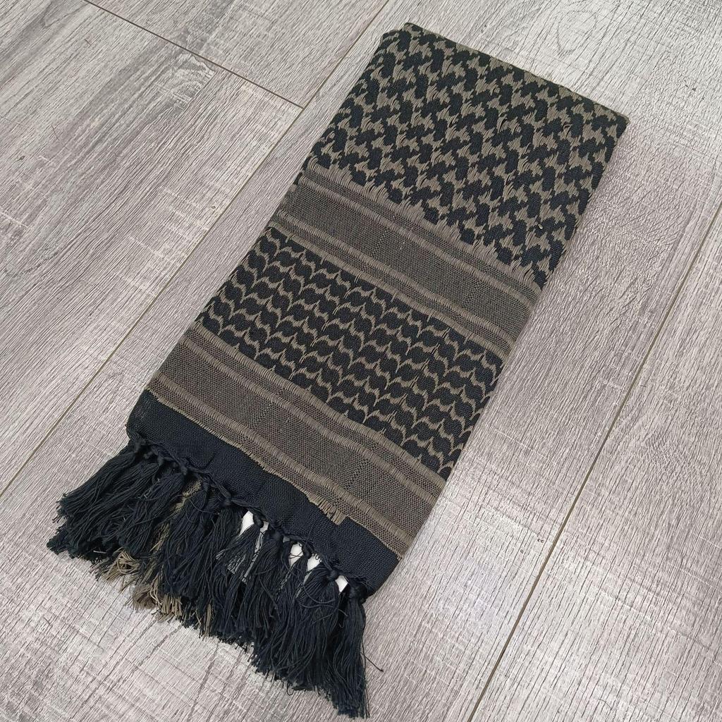 All-Cotton Camouflage Jacquard Arab Headscarf and Shawl