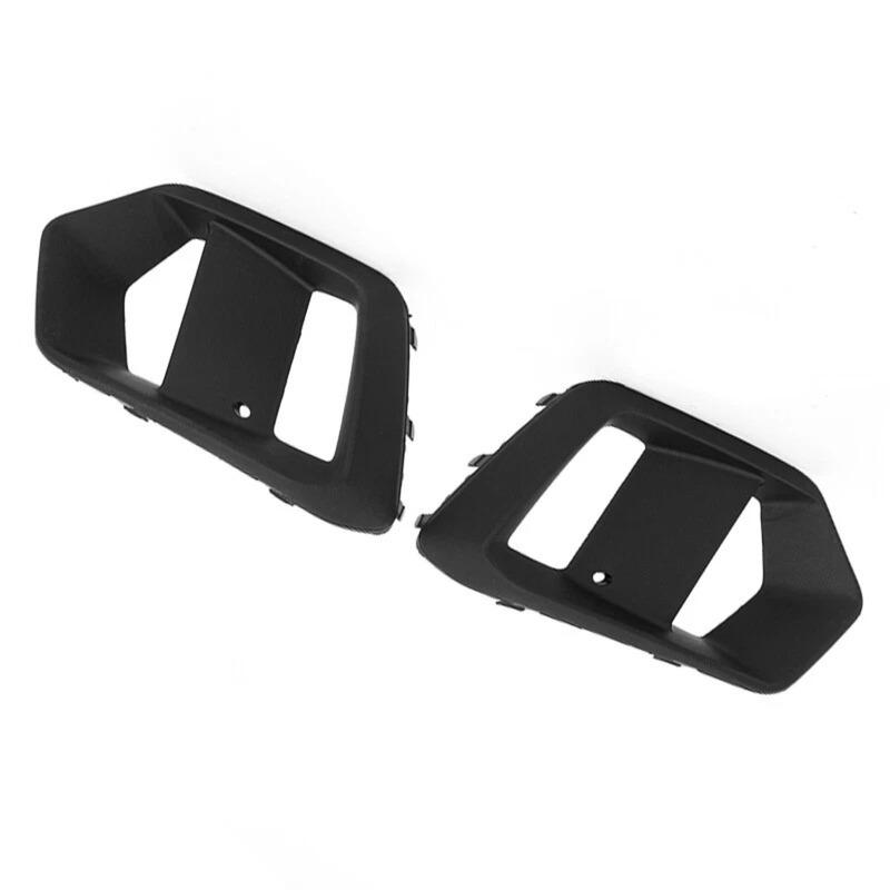 Fog Light Grille Frame Compatible with Ford 2003980  G1EY15A299AB Replacement Bumper Light Housing Trim Parts Auto Accessories