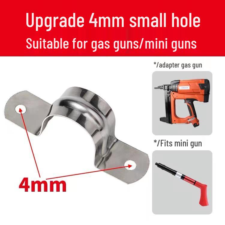 Single-Sided U-Shaped P-Shaped Stainless Steel Pipe Clamp for 16-20 Iron Conduit