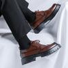 New round head derby shoes British casual summer fashion retro business hairstylist suit shoes 2885-R