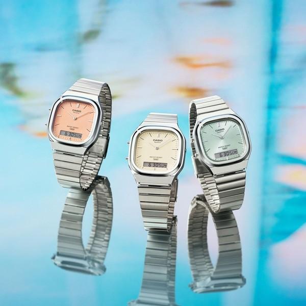 AQ-240E-7A2JF CASIO CLASSIC Unisex Watch Retro Modern Style