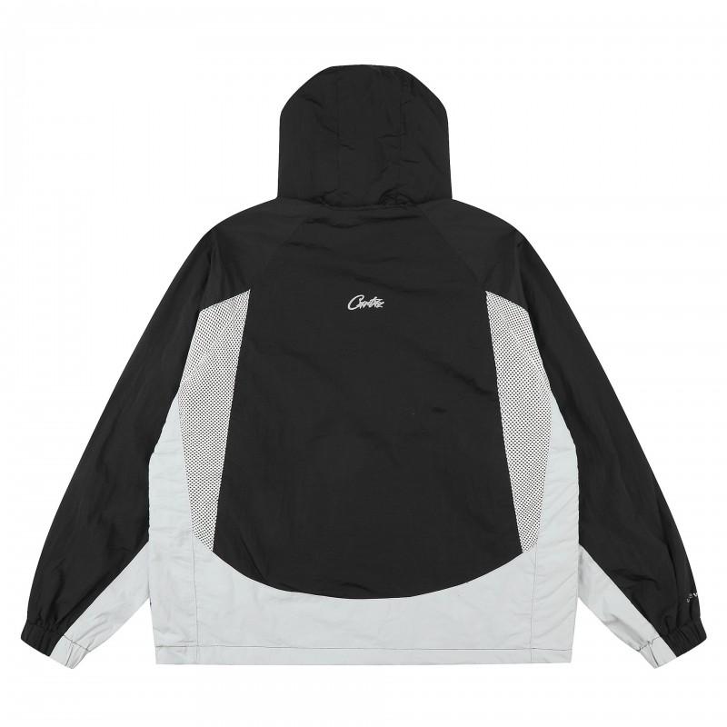 Giacca con cappuccio Corteiz Streetwear da uomo, vestibilità ampia, casual, per uso quotidiano, manica lunga, con zip