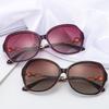 Designer Oval Sunglasses Women New Fashion Crystal Sun Glasses Female Gradient Lens Elegant Ladies Round Sunglasses