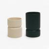 2pcs a Set Minimalist Solid Color Ceramic Kitchen Drain Rack & Chopstick Holder - Multifunctional Tableware Storage Organizer Set