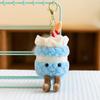 Simulation Healing Plants Tulip Flowers Plush Pendant Cake Keychain Push Gift Wedding Souvenir