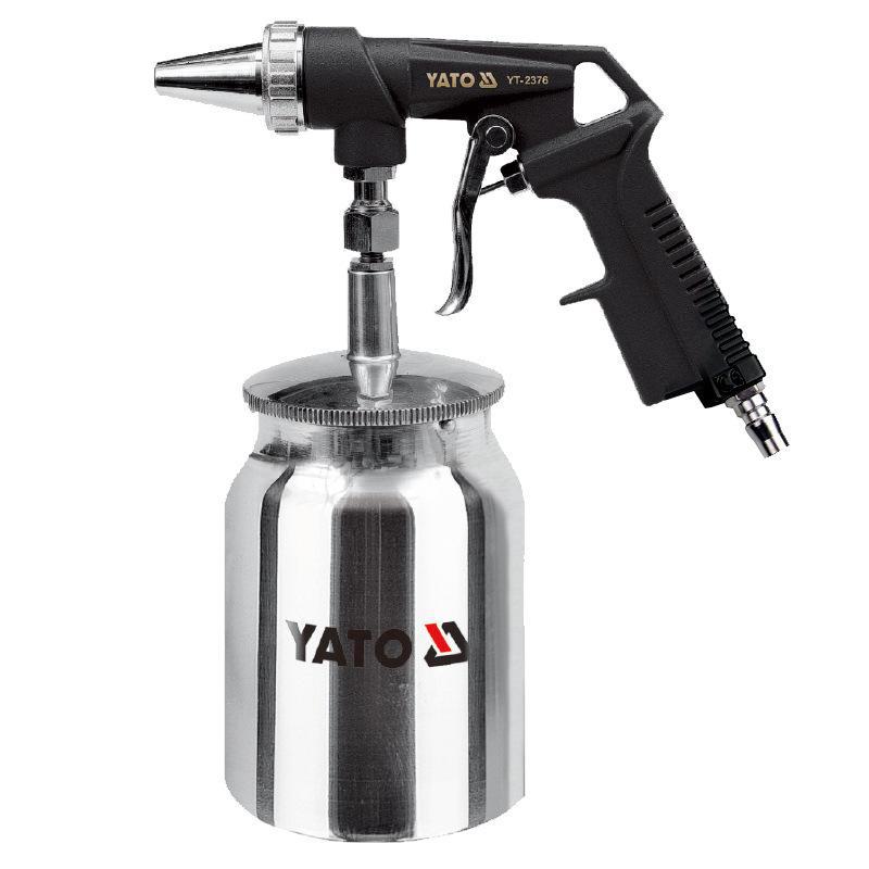 YATO Yiertuo Handheld Pneumatic Sandblasting Gun for Sandblasting, Frosting, Rust, Oil, and Impurity Removal