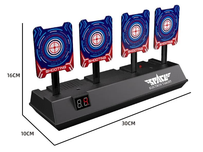 Electric or Non Electric Scoring Targets, Electric Dart Targets, Mobile Automatic Rebound Soft Bullet Guns, Outdoor Practice