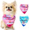 Pet Birthday Party Accessories Dog Hat Bow Tie Triangle Scarf Pull Flag Balloon Set Party Pink Blue Decoration Pet Party Props