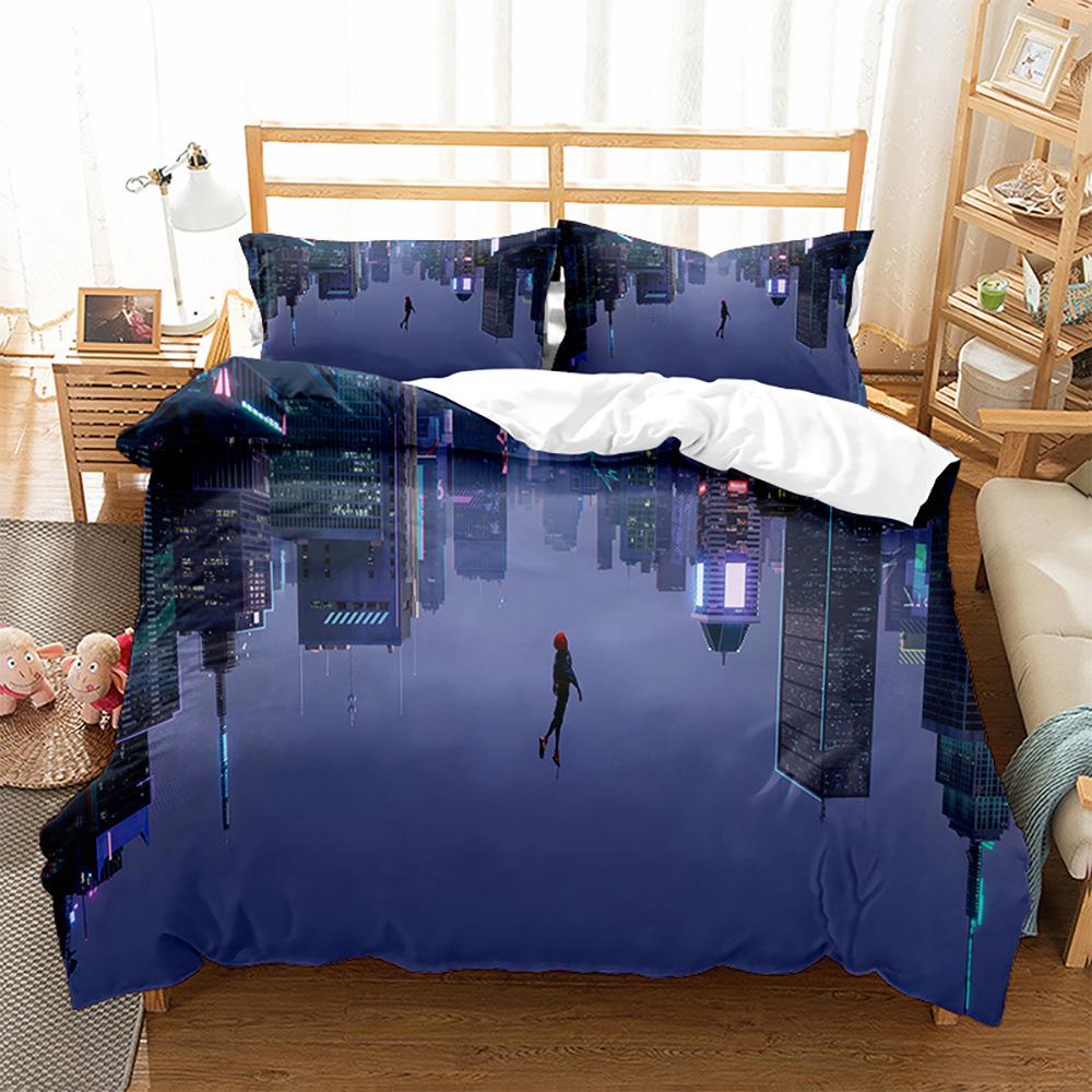 Three-Piece 3D Digital Printing Bedding Kit