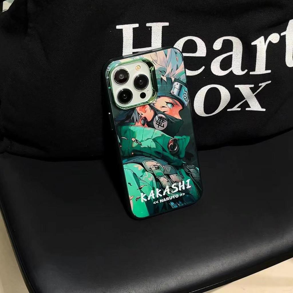 Naruto iPhone 16 Pro Max Case - Fits Apple 12/11, 14 Pro/13 with Kakashi Design