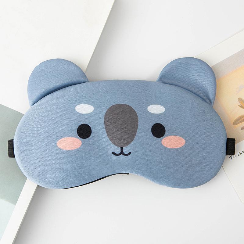 Anime Sleeping Eye Mask Søt Blindfold Eye Cover Mask Eyepatch Reise Hjem Øyne Slapp av Maske Øyenskygge