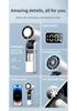 K801 Ice Cooling Handheld Fan: 100-Speed, Bladeless, Semiconductor Spray, Wearable Around Neck