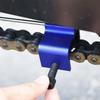 Blue/Black Motorcycle Chain Alignment Tool Quick Accurate Alignment Tool for Motor Scooter Sprocket Sport Dirt Bike ATV Repair