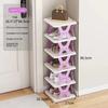 X-shaped Shoe Rack Foldable Simple Shoes Shelf Installation Free Multistorey Storage Racks Simplicity Household Sneakers Shelves