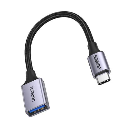 USBC To USBA 5Gbs Cable Adapter 15cm Black