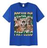 Dream Big Fart Loud Funny Cat Meme Graphic T Shirts Men Women Vintage Cotton T Shirt Casual Oversized Short Sleeve Tops T-shirts