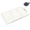 Connectable Heating Plate 80W Per Unit 12 Hour Timer ABS Metal Construction Space Efficient Kitchen Essential