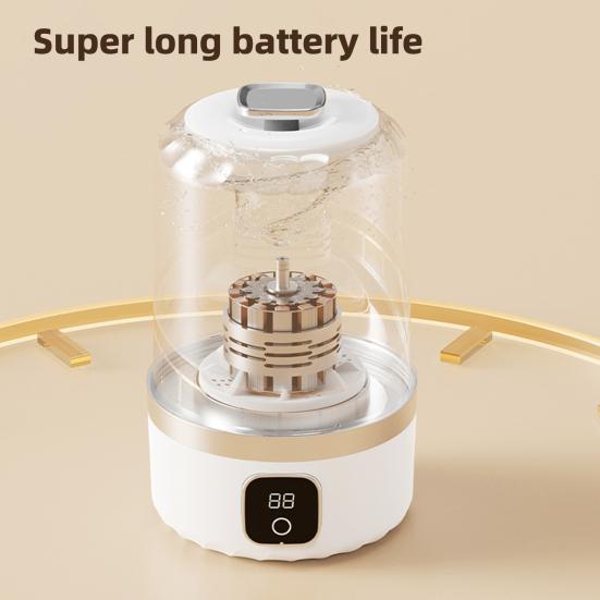 Automatic Wireless Mini Washer Laundry Machine Large Capacity User-Friendly Rechargeable